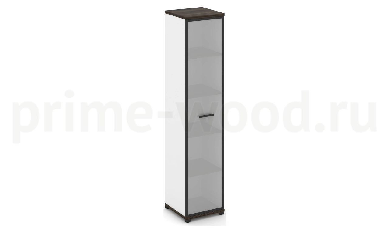 Шкаф одна узкая секция, 5 ниш (Эко) CN.STU.E-518 RM B/W - фото 0