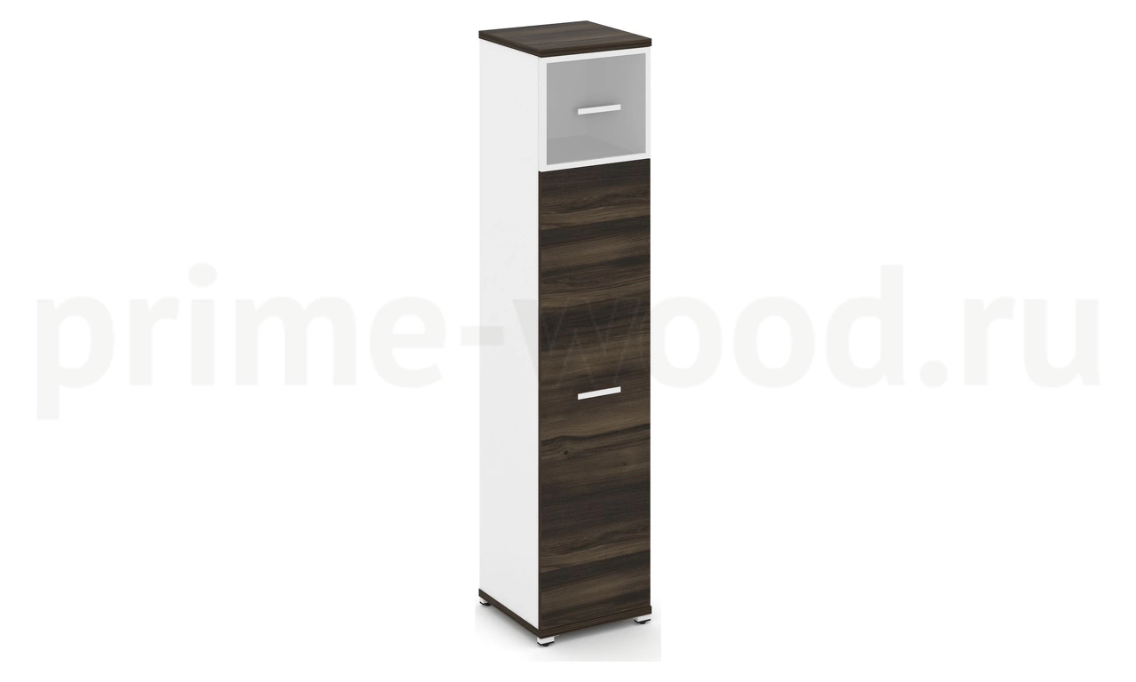 Шкаф одна узкая секция, 5 ниш CN.STU-517 RM B/W - фото 5