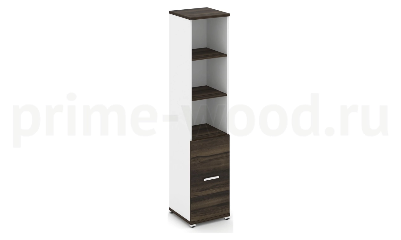 Шкаф одна узкая секция, 5 ниш (Эко) CN.STU.E-511 B/W - фото 5