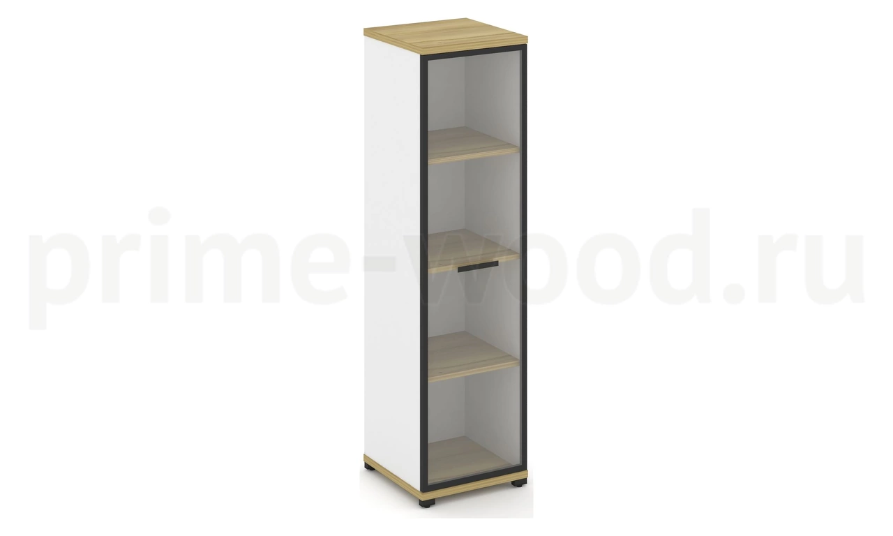 Шкаф одна узкая секция, 4 ниши CN.STU-416 RP B/W - фото 1