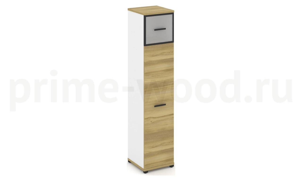 Шкаф одна узкая секция, 5 ниш CN.STU-517 RM B/W - фото 1