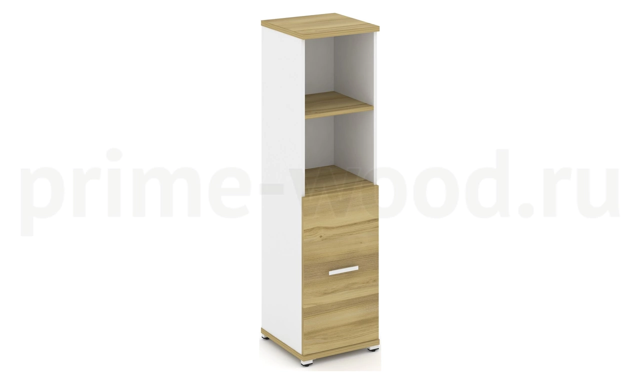 Шкаф одна узкая секция, 4 ниши CN.STU-411 B/W - фото 2