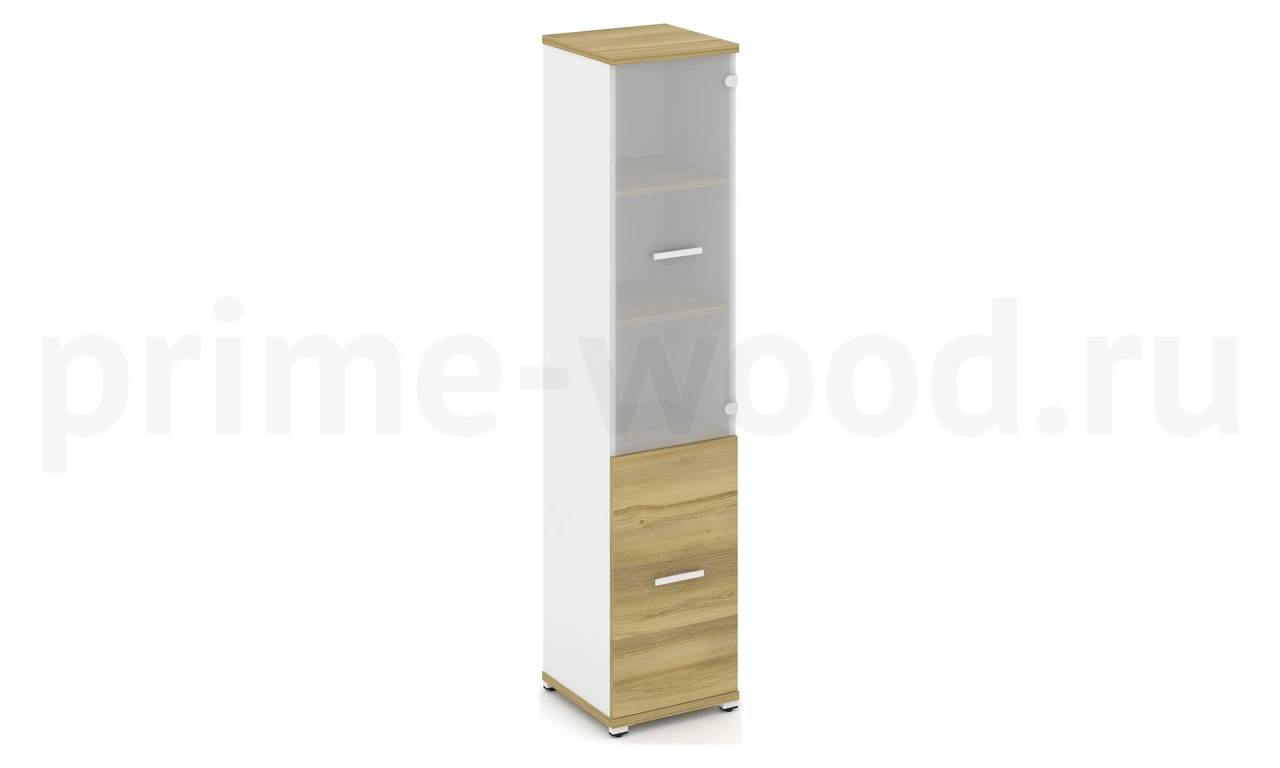 Шкаф одна узкая секция, 5 ниш (Эко) CN.STU.E-512 SM B/W - фото 2