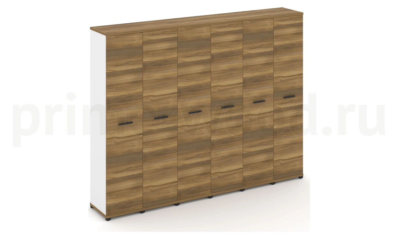 Шкаф шесть узких секций, 5 ниш CN.STU-568 B/W - фото 3