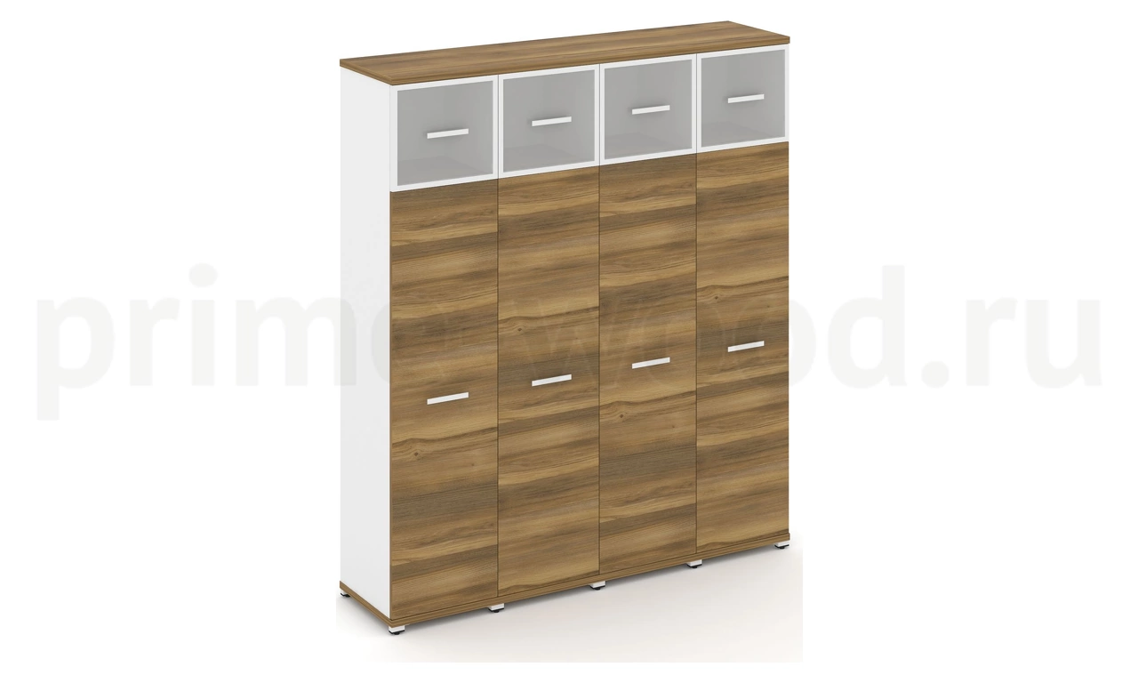 Шкаф четыре узкие секции, 5 ниш CN.STU-547 RM B/W - фото 4