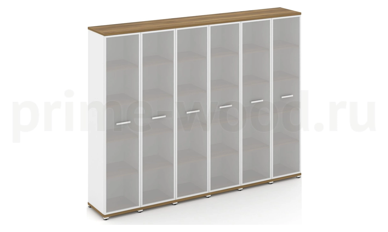 Шкаф шесть узких секций, 5 ниш CN.STU-568 RM B/W - фото 4