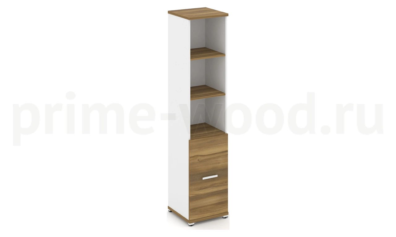 Шкаф одна узкая секция, 5 ниш (Эко) CN.STU.E-511 B/W - фото 4