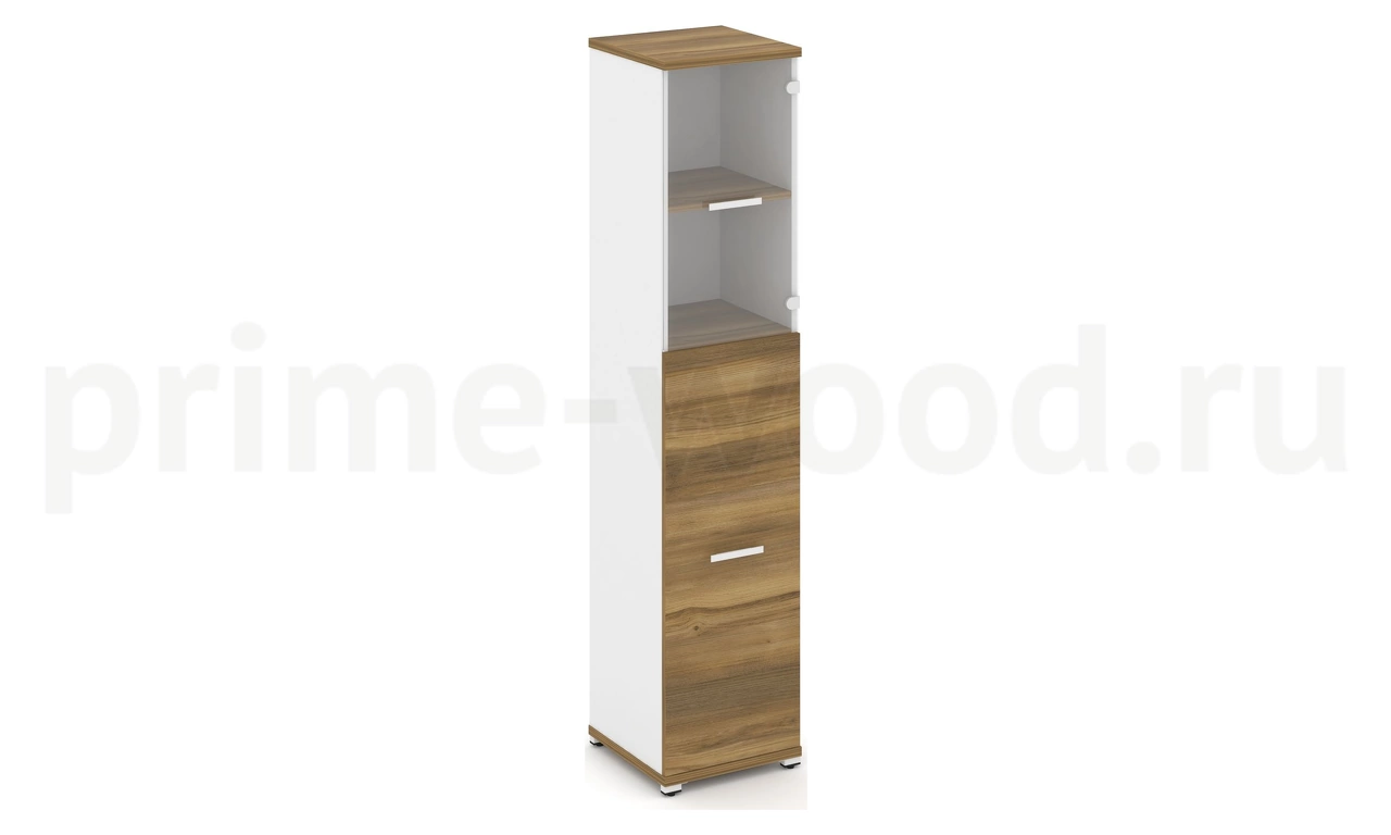Шкаф одна узкая секция, 5 ниш (Эко) CN.STU.E-515 SP B/W - фото 4
