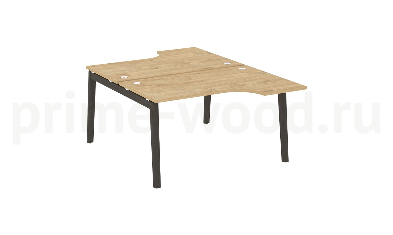 Рабочая станция, опоры - массив дерева ONIX WOOD 138x200x75 - фото 8