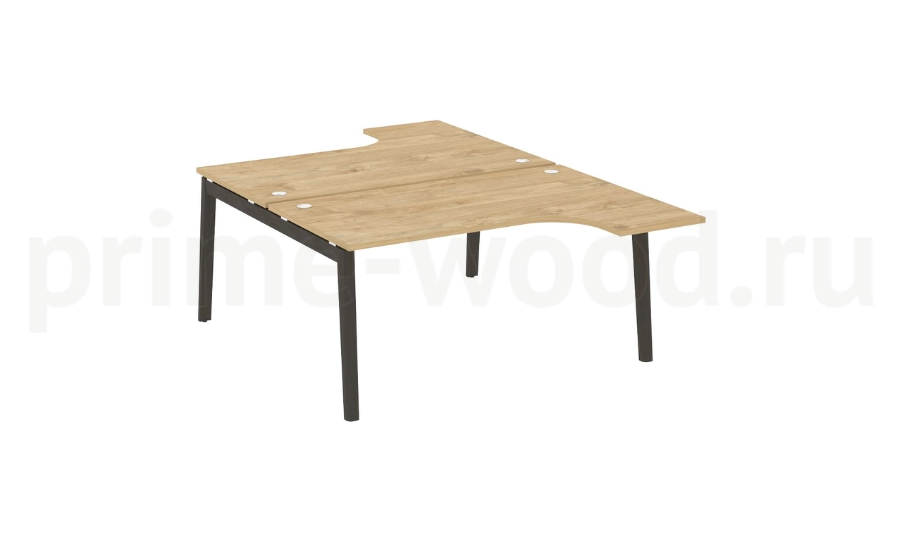 Рабочая станция, опоры - массив дерева ONIX WOOD 158x240x75 - фото 8