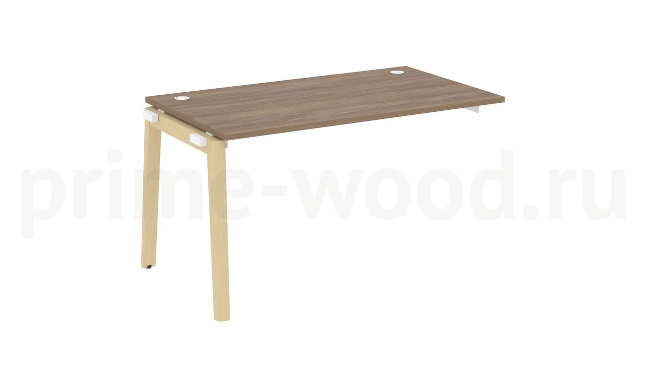 Наборный элемент рабочей станции, опоры - массив дерева ONIX WOOD 138x80x75 - фото 3
