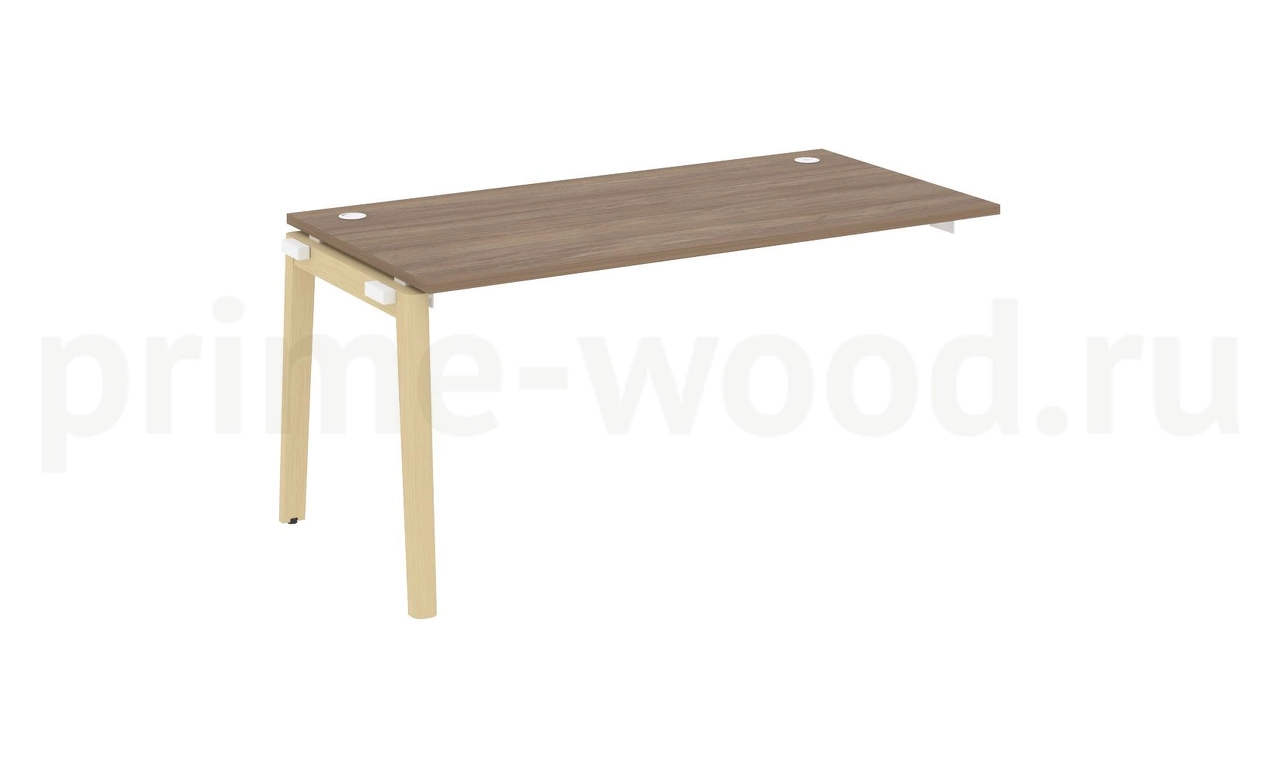Наборный элемент рабочей станции, опоры - массив дерева ONIX WOOD 158x80x75 - фото 3