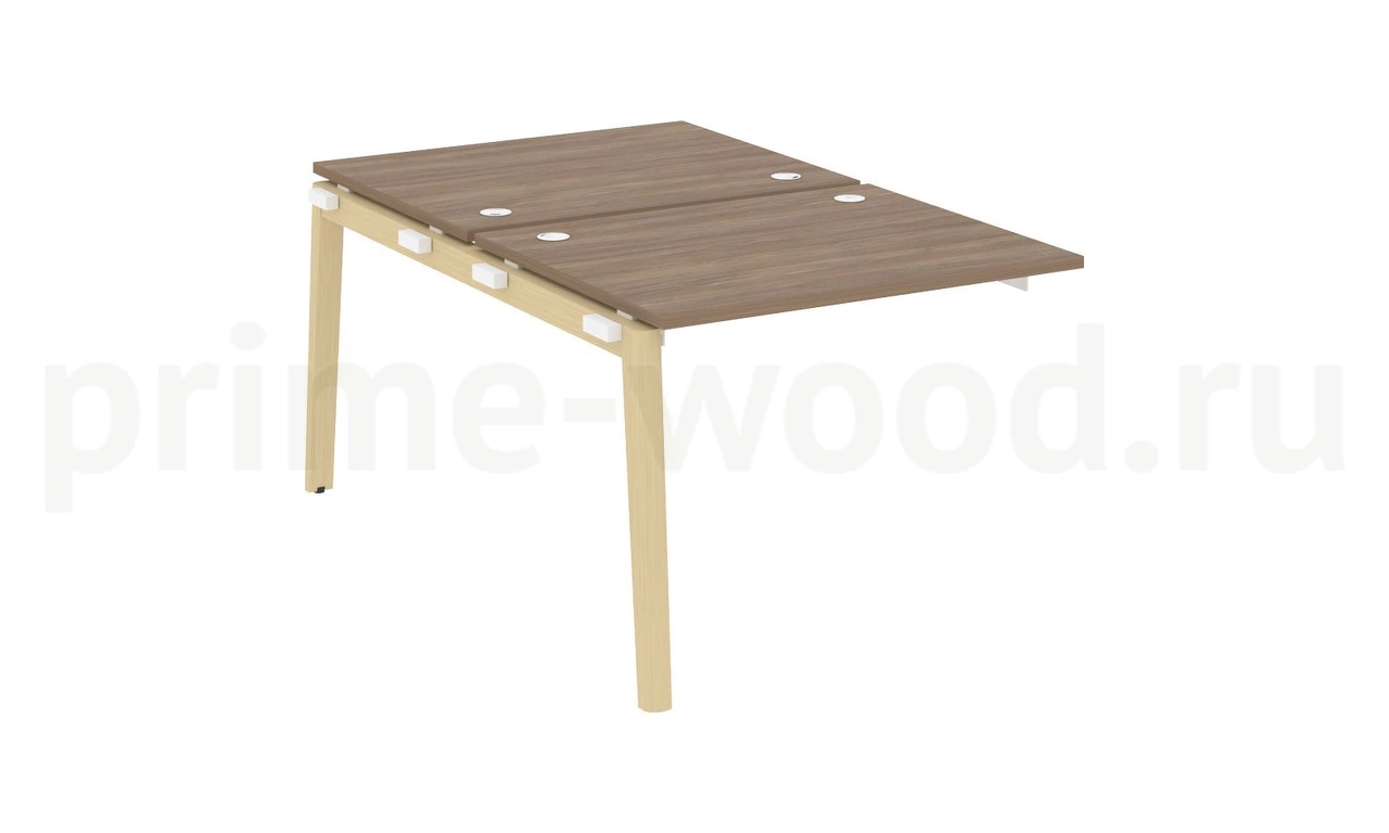 Наборный элемент рабочей станции, опоры - массив дерева ONIX WOOD 98x164x75 - фото 3
