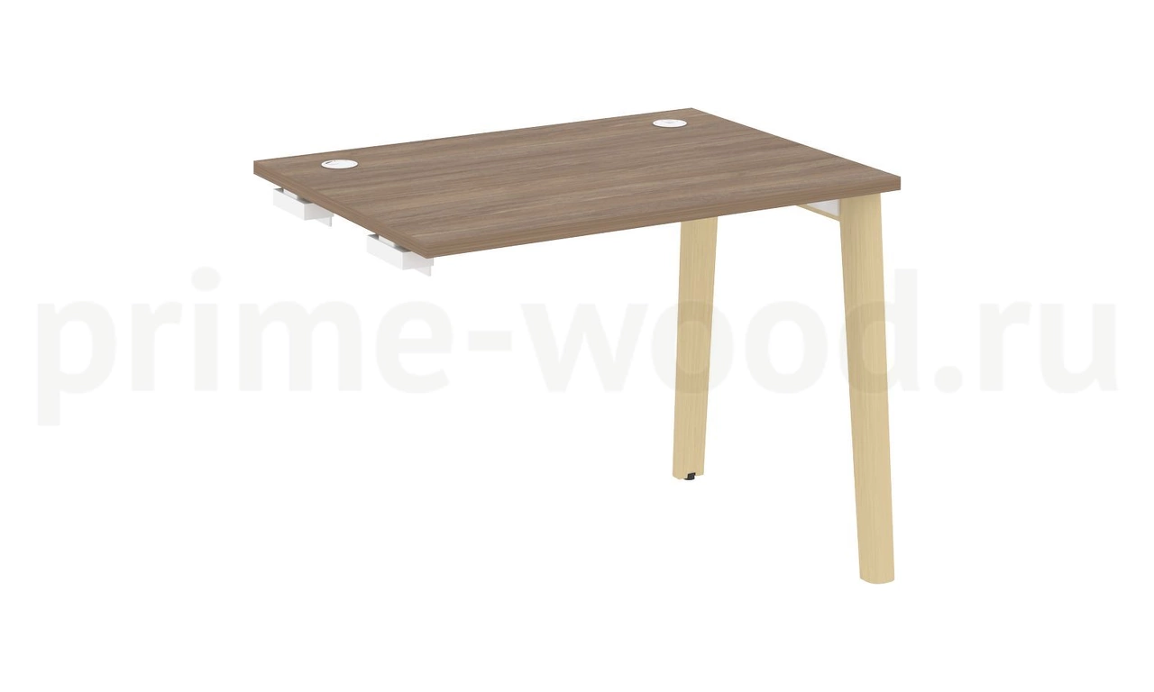 Стол-приставка к опорным элементам, опоры - массив дерева ONIX WOOD 98x72x75 - фото 3