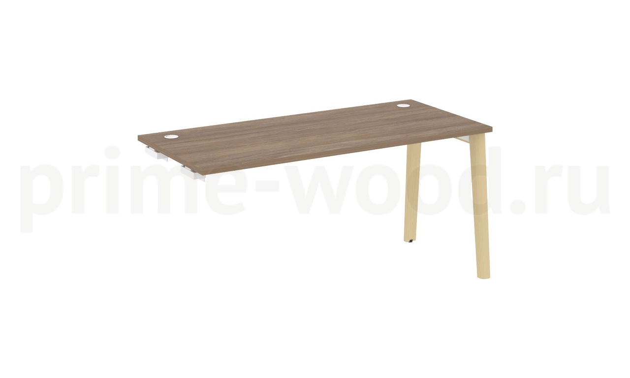 Стол-приставка к опорным элементам, опоры - массив дерева ONIX WOOD 158x72x75 - фото 3