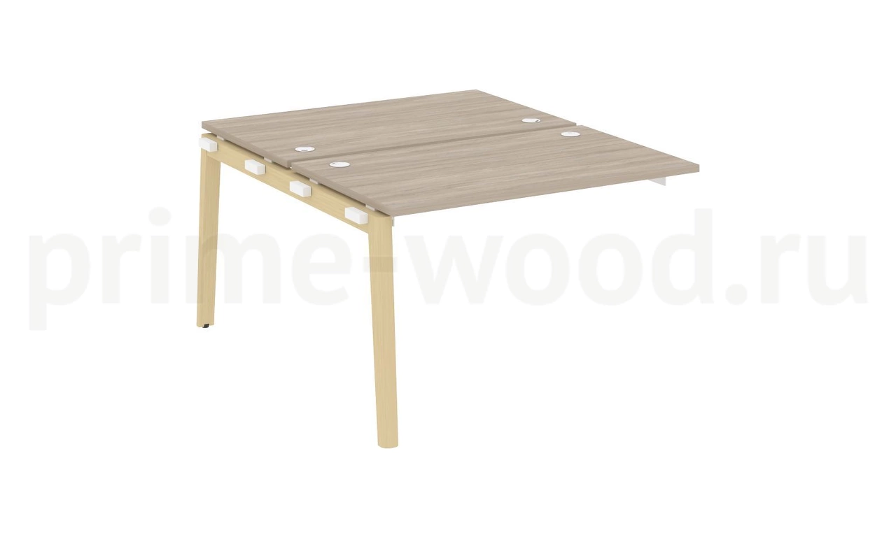 Наборный элемент рабочей станции, опоры - массив дерева ONIX WOOD 118x148x75 - фото 1