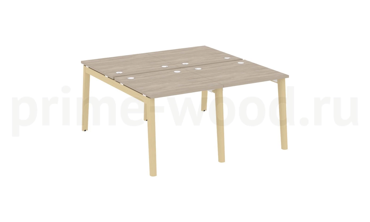 Рабочая станция, опоры - массив дерева ONIX WOOD 156x164x75 - фото 1
