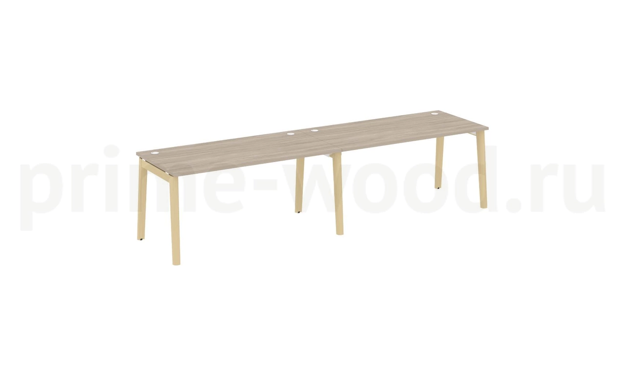 Рабочая станция, опоры - массив дерева ONIX WOOD 316x80x75 - фото 1