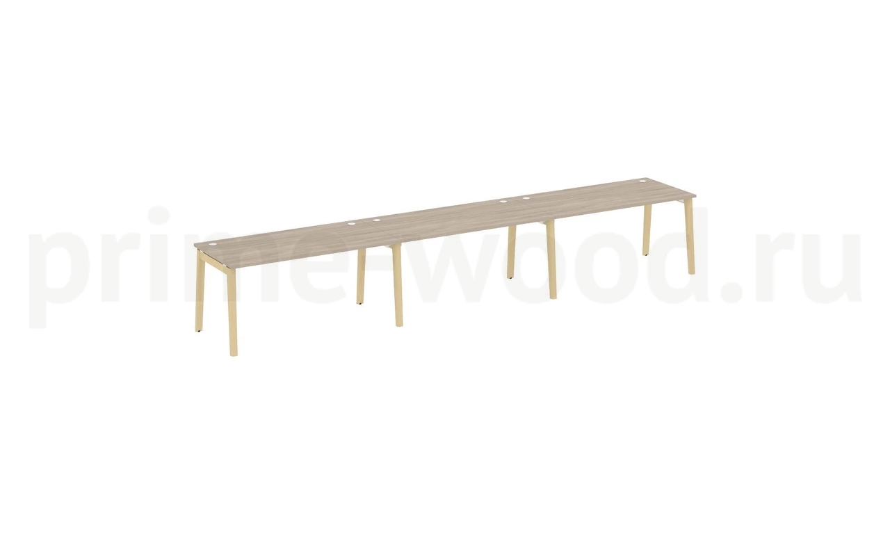 Рабочая станция, опоры - массив дерева ONIX WOOD 474x80x75 - фото 1