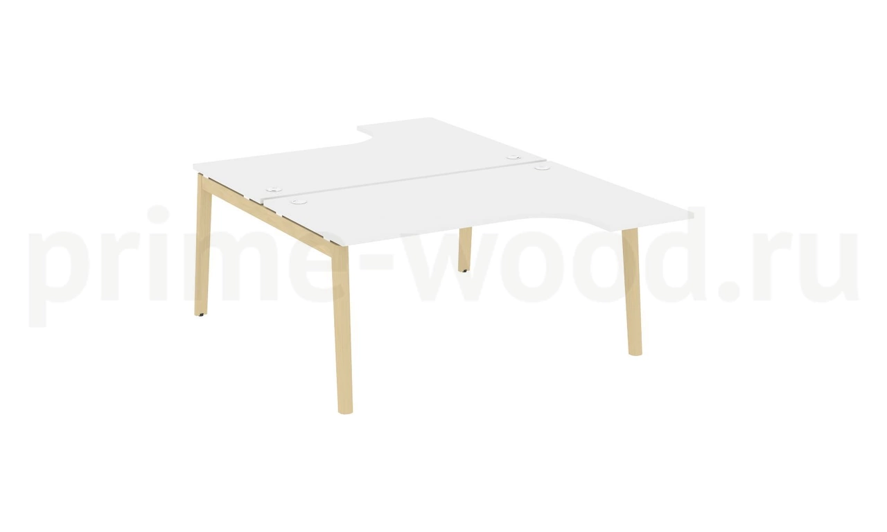 Рабочая станция, опоры - массив дерева ONIX WOOD 158x240x75 - фото 7