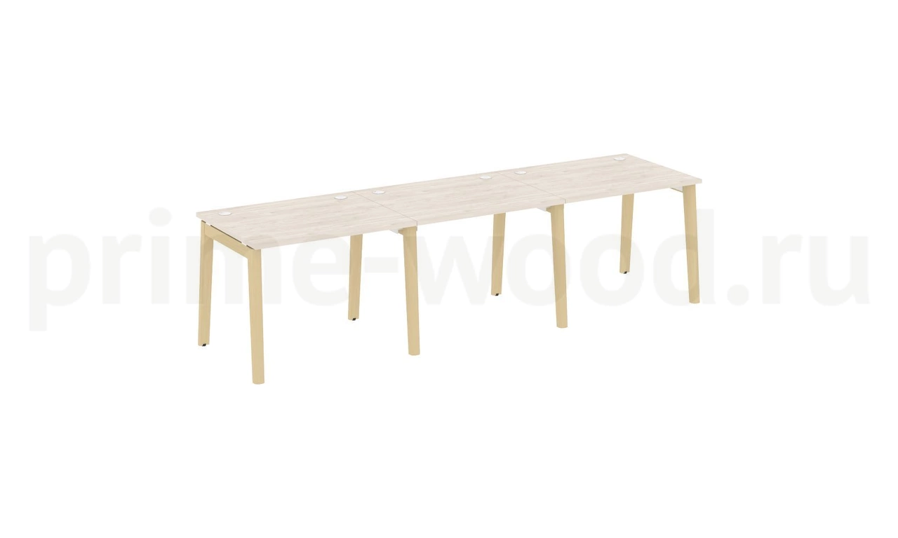 Рабочая станция, опоры - массив дерева ONIX WOOD 294x80x75 - фото 5