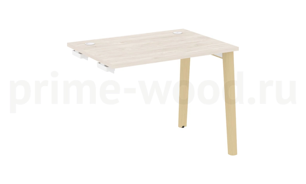 Стол-приставка к опорным элементам, опоры - массив дерева ONIX WOOD 98x72x75 - фото 5