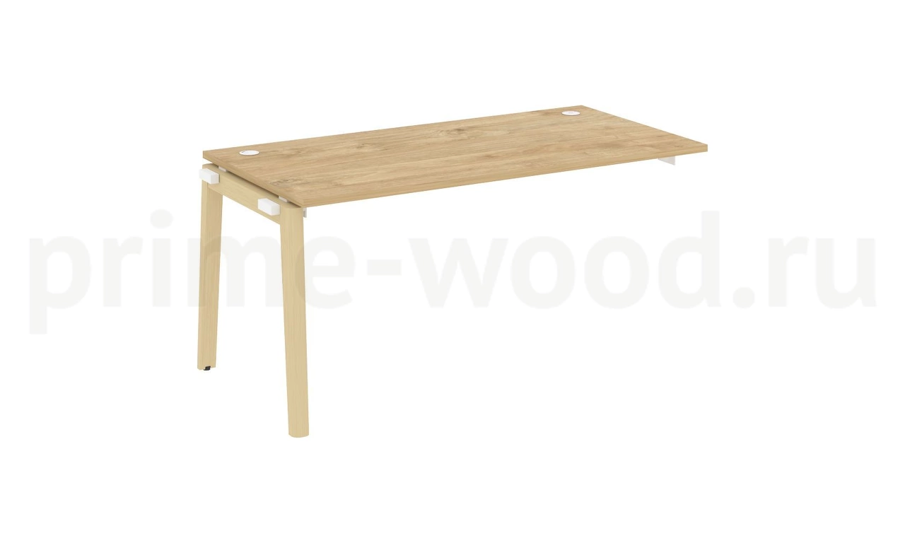 Наборный элемент рабочей станции, опоры - массив дерева ONIX WOOD 158x80x75 - фото 9