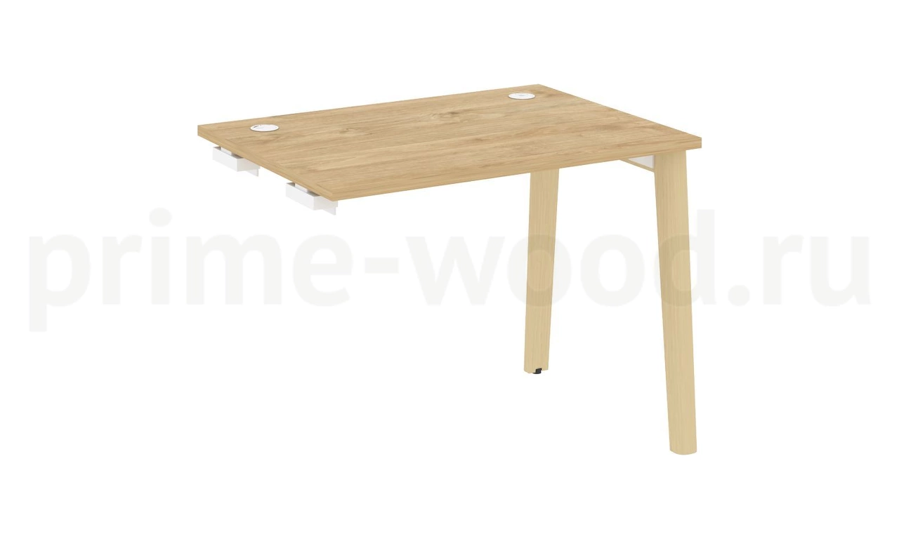 Стол-приставка к опорным элементам, опоры - массив дерева ONIX WOOD 98x72x75 - фото 9
