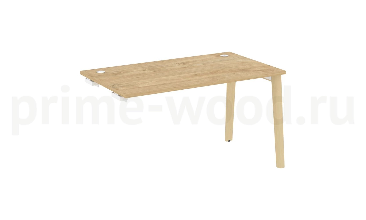 Стол-приставка к опорным элементам, опоры - массив дерева ONIX WOOD 138x80x75 - фото 9