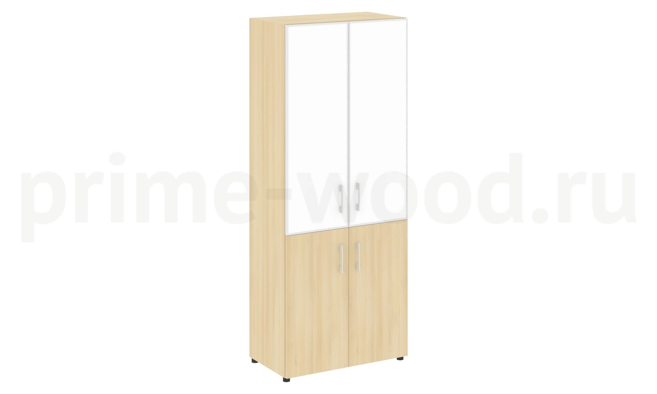 Шкаф высокий широкий YALTA 80x45x201 арт. LT-ST 1.2R white - фото 0